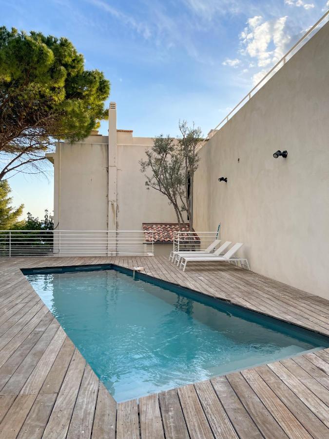 Villa Marine - 10 Pers - Centre Cassis - Piscine Exterior foto
